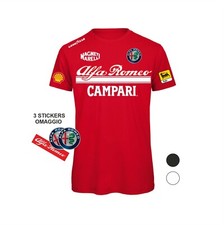 Tshirt ALFA ROMEO FLORIO granturismo storica auto sport + 3 Stickers OMAGGIO