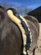 Base in vera pelliccia di