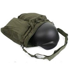 Sacca Zaino Borsa Porta Casco Neutro Militare Mil Tec Verde 13826001