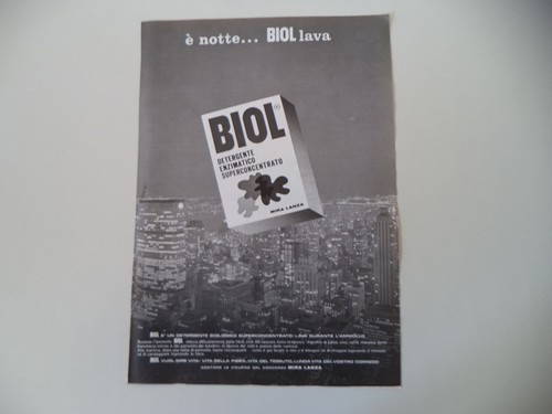 Advertising pubblicità 1968 - advertising,