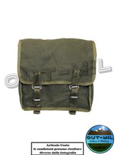 Borsa (usato 1° scelta) con tracolla originale Esercito Polacco verde usata