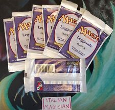 Mtg LEGENDS 1x Empty BOOSTER PACK Leggende MAGIC The Gathering OLD SCHOOL Ita