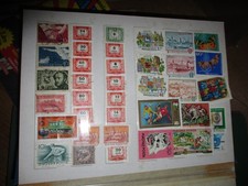 stock francobolli italia misti