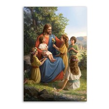 Poster Gesù si prende cura