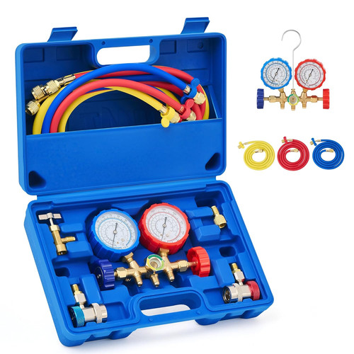Set manometro collettore - set,