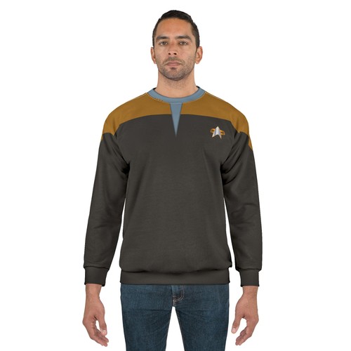 Felpa uniforme star trek - felpa,