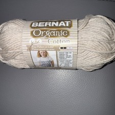 Bernat filato di cotone biologico - 100% cotone biologico canapa 50 g 1,75 oz