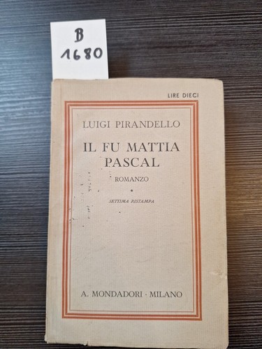 Mattia pascal luigi - fu,