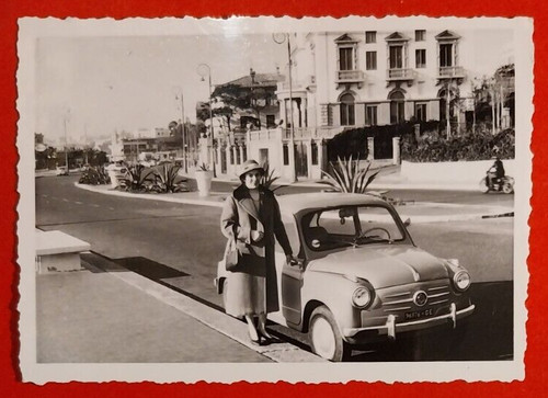 Foto donna auto fiat - auto, 600