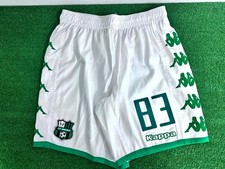 PANTALONCINO SASSUOLO FLORO FLORES MATCH WORN INDOSSATO NO MAGLIA SHIRT CAMISETA