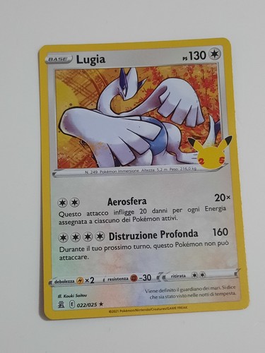 Lugia 022 025 - lugia, carta