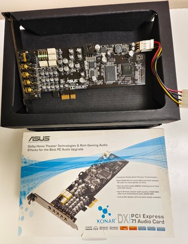 Asus xonar pci express - dx, 7.1