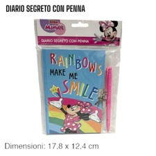 Diario segreto disney minnie - diario,