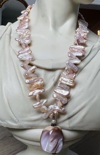 Collana perle acqua dolce - d'acqua,
