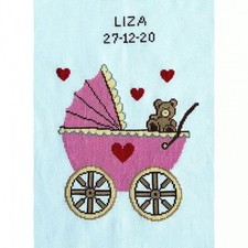 Gobelin L Pink Pram Printed