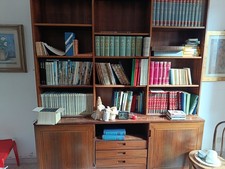 LIBRERIA  ANNI '60 IN PALISSANDRO DEL BRASILE DESIGN NORDICO