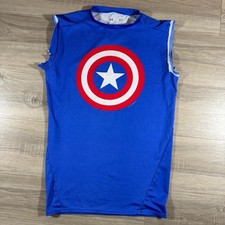 Camicia Captain America Uomo