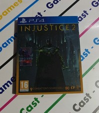 PS4 INJUSTICE 2 SPECIAL LIMITED  STEELBOOK ITALIANO PLAYSTATION 4  COMPLETO