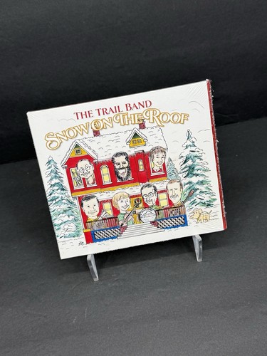 The trail band snow on - the,