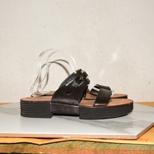 Cesare paciotti leather sandal - paciotti,