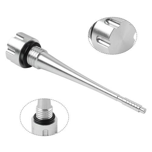 Asta picco olio - cnc, argento