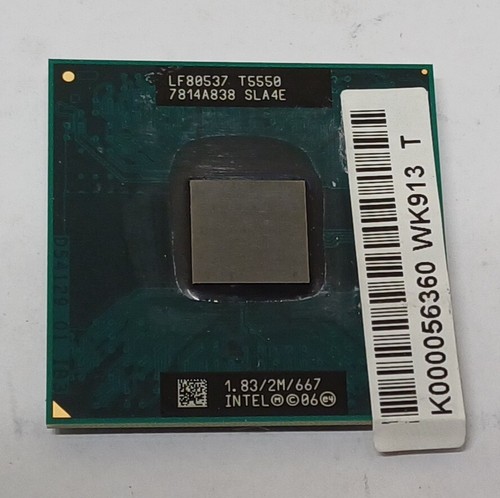 Cpu intel dual - core, t5550