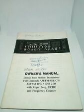 GALAXY SATURN INSTRUCTION MANUAL BROCHURE RADIO HF