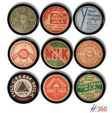 Antique Milk Bottle Top