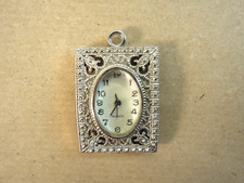 QUARTZ Watch in Worked Silver