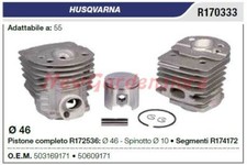Cilindro pistone segmenti HUSQVARNA motosega 55 R170333