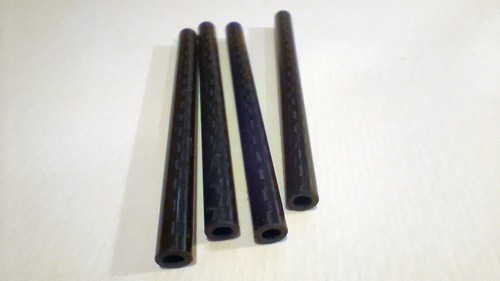 Hollow carbon fibre spring