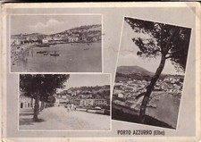Cartolina porto azzurro opaca - porto,