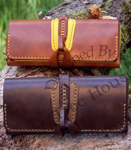 Leather bacon holder - leather,