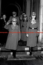 F023532 Reinhard Heydrich and Walther Funk Prague Czech Republic 1941 WW2