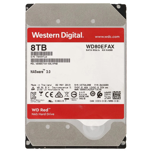 Red 8tb wd80efax - red,