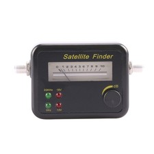 Mini Display LCD Digitale Plastica Nero Misuratore Segnale Satellitare Misuratore Tester!