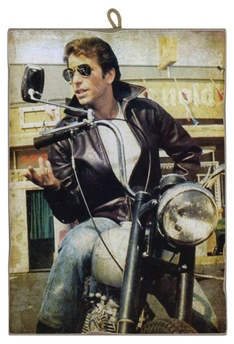 Quadro vintage fonzie - vintage,