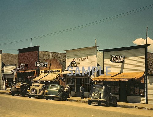 Foto 5x11 cascade idaho - foto, 1941