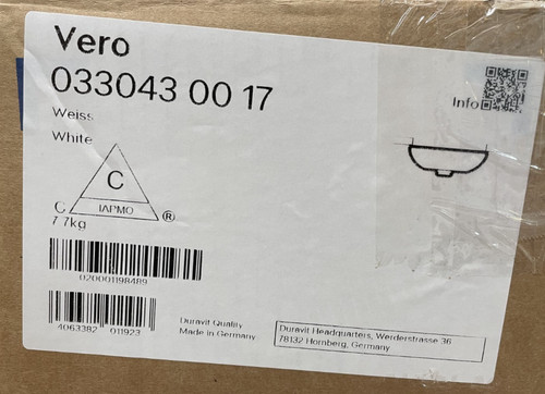 Duravit 0330430017 vero - duravit,