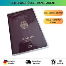Custodia passaporto trasparente protettiva trasparente 13x19 cm custodia protettiva passaporto cover