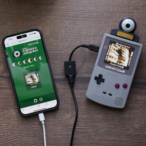 Adattatore fotocamera gameboy - adattatore,