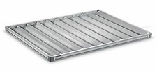 ATREPAN Teglie per baguette con Telaio in alluminio forato ondulate 60x40cm