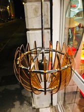 LAMPADA SOSPENSIONE 70s VETRO