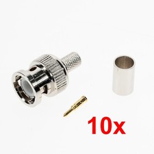 Connettore BNC maschio a