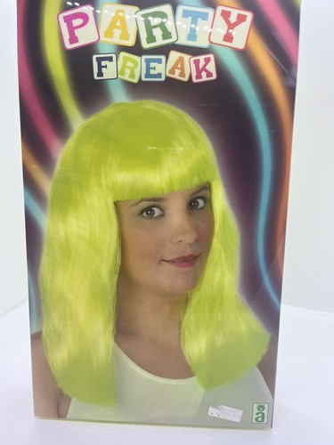 Parrucca capelli lunghi giallo - parrucca,