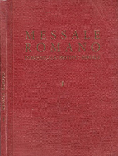 Messale romano vol - romano,