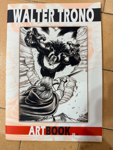 Artbook walter trono dylan dog - artbook,