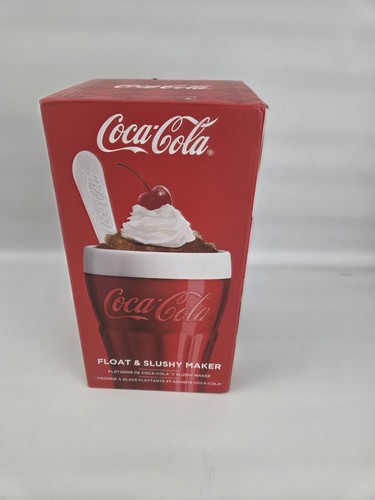 Coca cola float slushy - coca-cola,