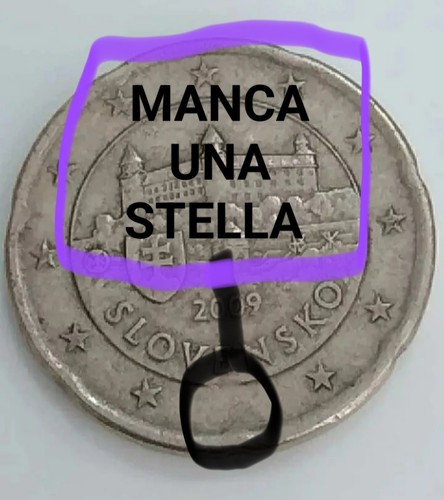 Moneta euro rara centesimi - moneta, 20