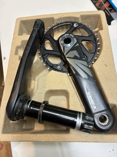 Guarnitura sram carbon - guarnitura,